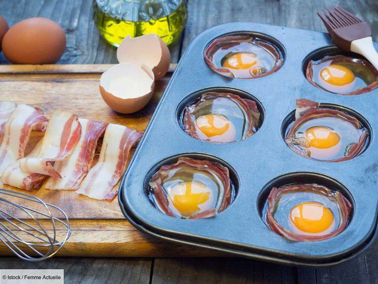 La recette de la flemme du moment : les œufs pochés au bacon et la super astuce à connaître