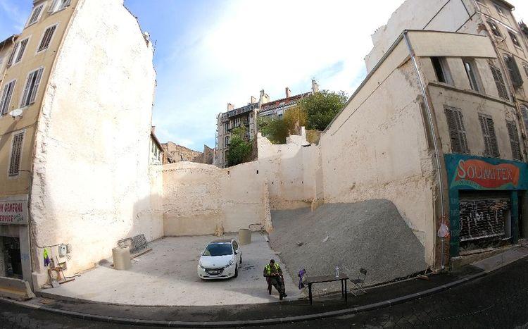 A Marseille, bientôt un patio pour combler le "trou béant" laissé par le drame de la rue d'Aubagne