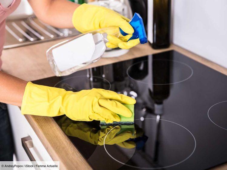 Comment nettoyer une plaque de cuisson en vitrocéramique ou à induction sans la rayer ?