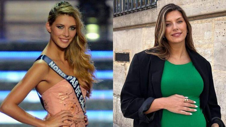 Camille Cerf maman et métamorphosée : +14 kilos pendant sa grossesse, l’ex-Miss France dévoile son impressionnante transformation physique !