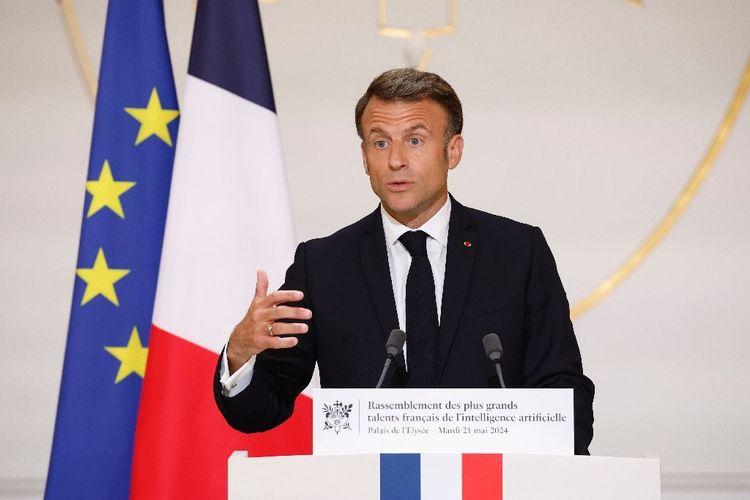 Macron annonce des investissements supplémentaires de l'Etat pour l'IA