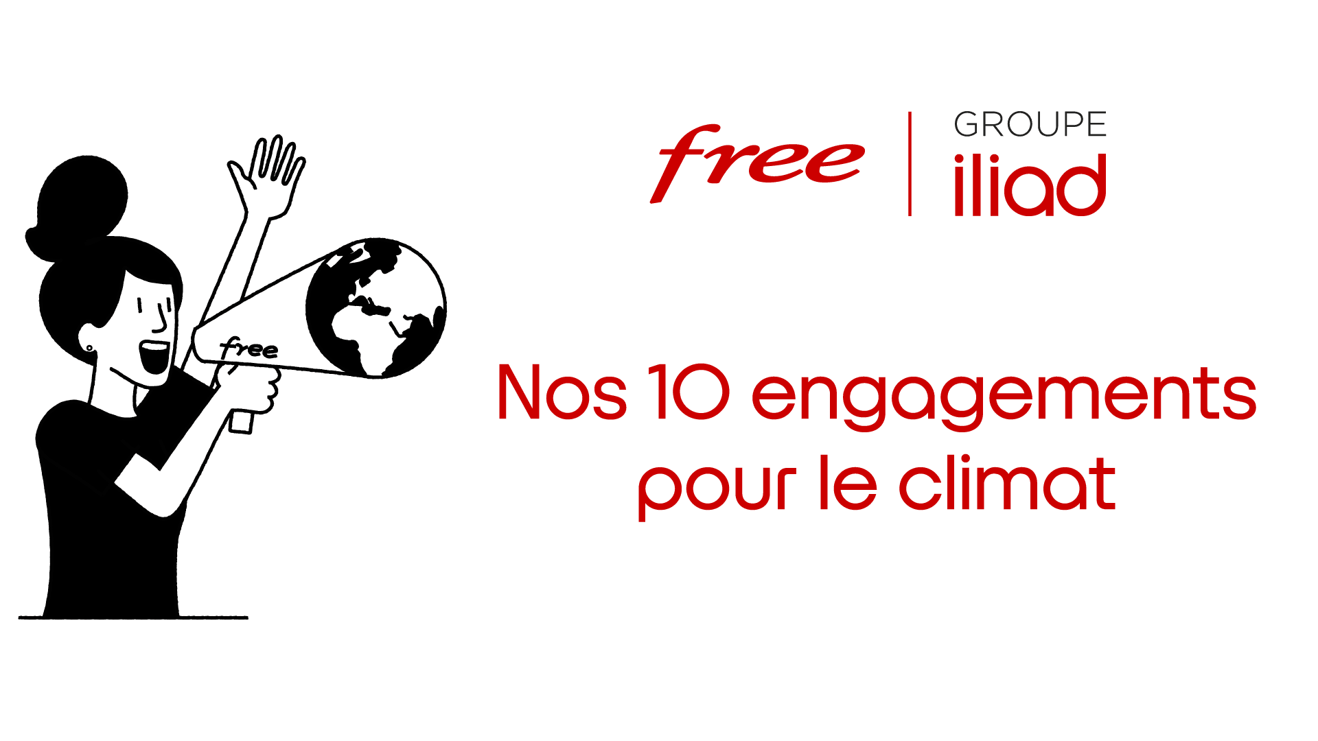 Découvrez les 10 engagements et la stratégie du Groupe iliad pour le climat