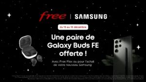 Une offre exceptionnelle dans certaines boutiques Free : Galaxy Buds FE offerts pour l’achat d’un smartphone Samsung