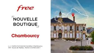 Une nouvelle boutique Free ouvre ses portes à Chambourcy