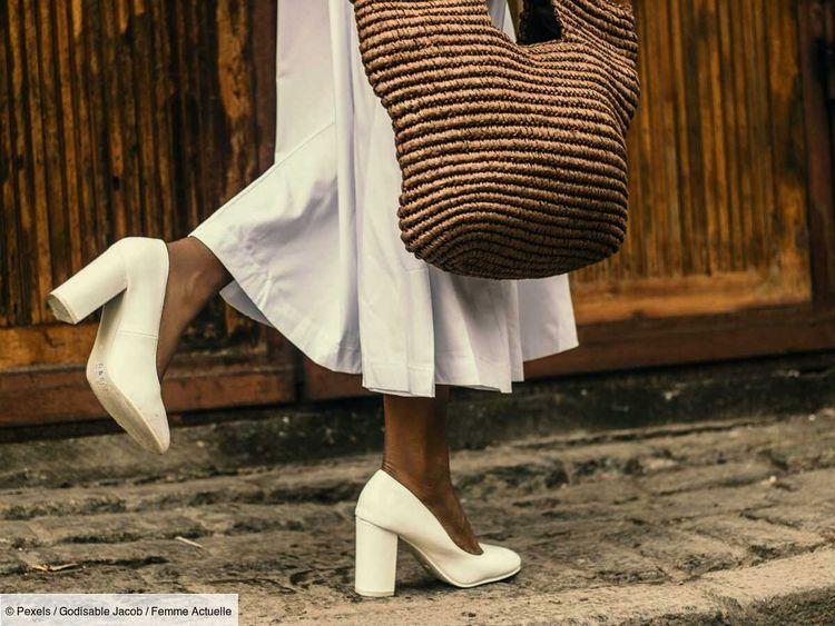 Chaussures blanches à talons : comment les porter sans faute de goût au printemps ?