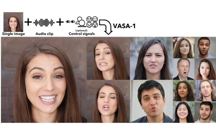 L’IA de Microsoft transforme vos photos en vidéos réalistes de discussion et de chant