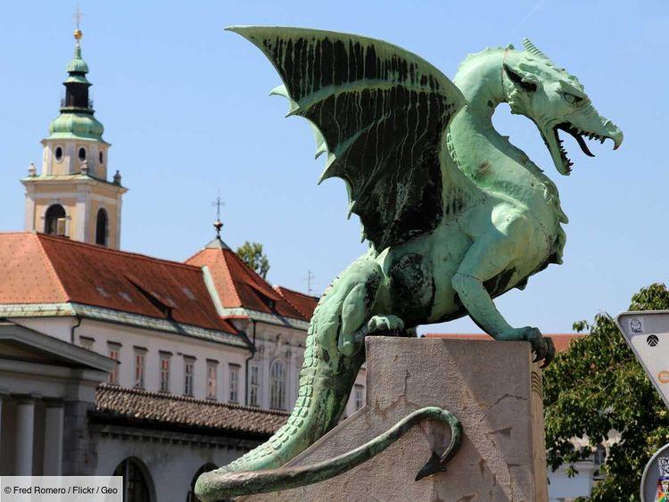 Ljubljana et la légende des dragons, emblèmes de la capitale slovène