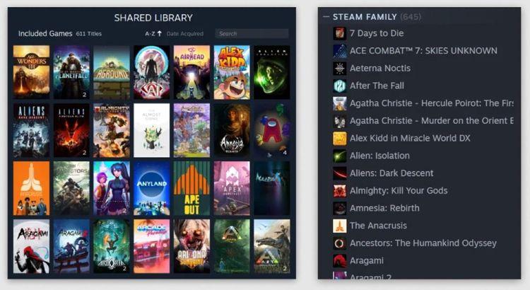 Steam Families : Contrôles parentaux et partage de jeux en une seule plateforme