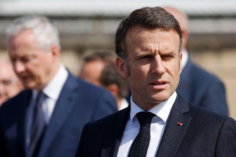 Macron "condamne avec la plus grande fermeté l'attaque" lancée par l'Iran contre Israël et "appelle à la retenue"