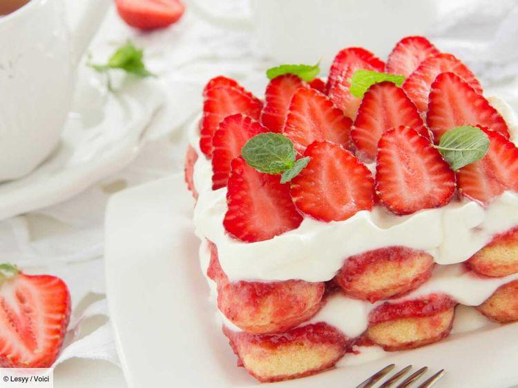 Tiramisu aux fraises light : la recette peu calorique, protéinée et délicatement sucrée