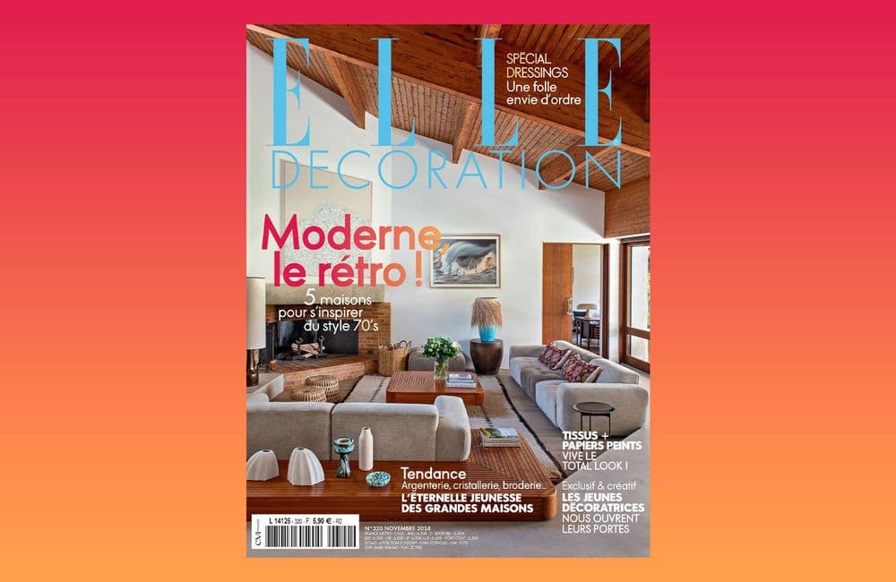 Iconiques 70's !  Le nouveau ELLE Décoration est en kiosque