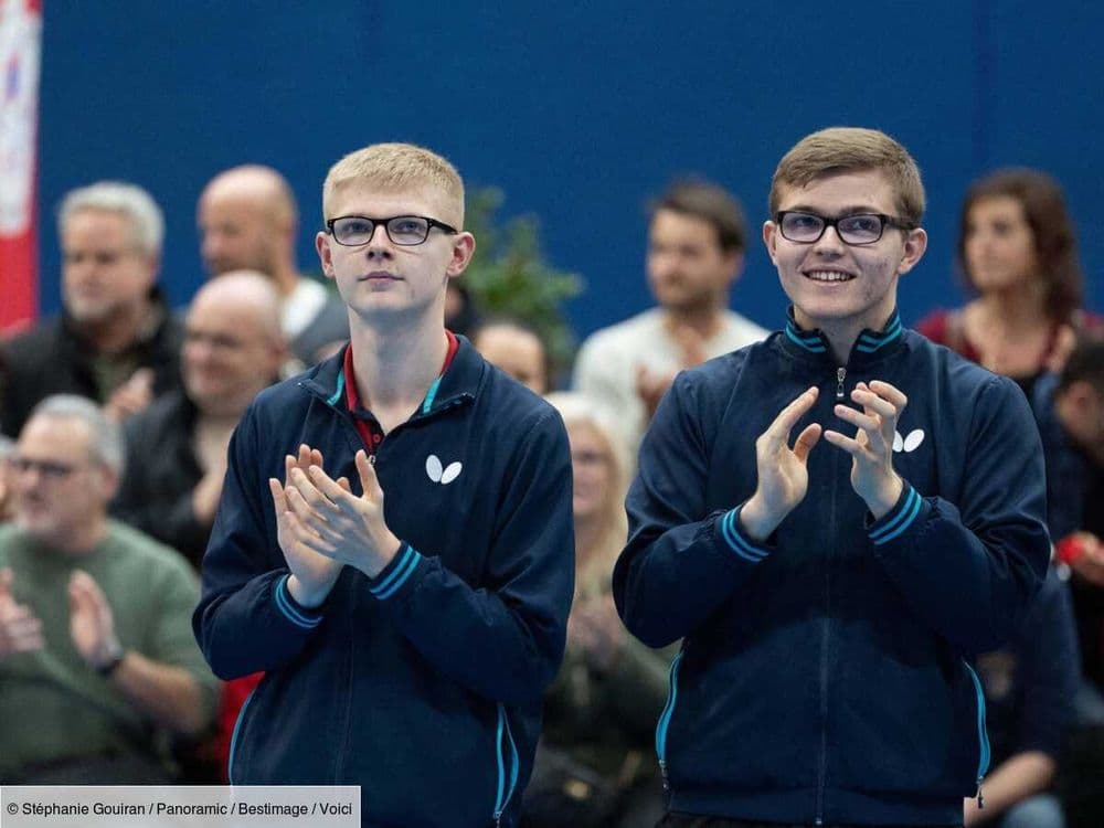 JO 2024 : des images des frères Alexis et Félix Lebrun enfants, en train de jouer au ping pong, dévoilées (ZAPTV)