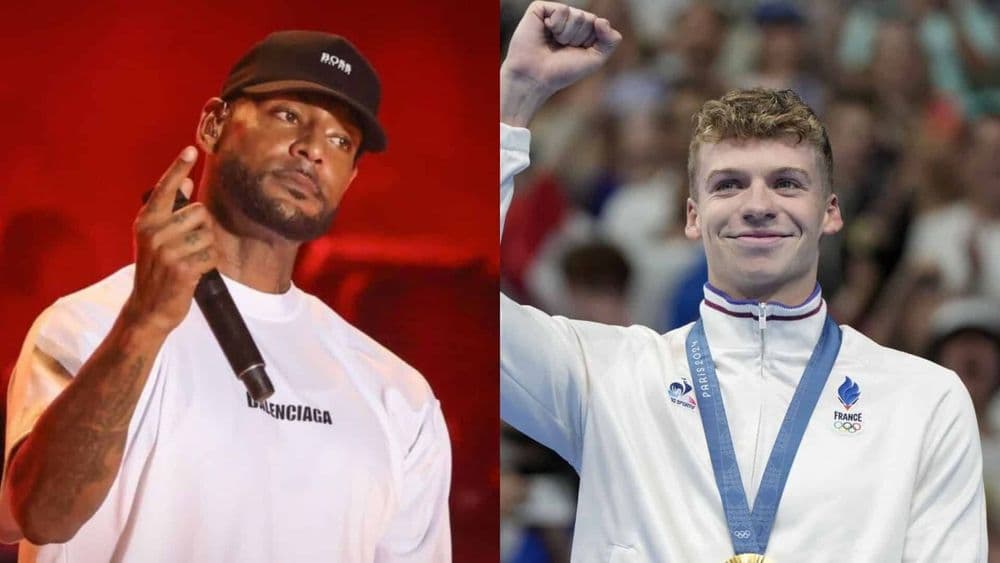 "On s’en bat les..." : Booba critique violemment Léon Marchand après les JO de Paris