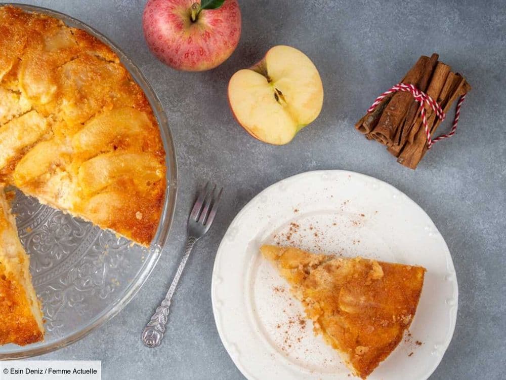 Gâteau aux pommes renversé : la recette préférée de tous les gourmands pour un goûter d'automne