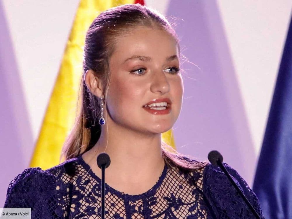 "Impressionnant" : la princesse Leonor d'Espagne donne un discours, un détail surprend les internautes