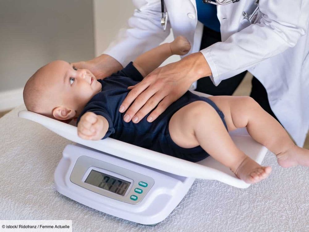 Courbe poids (bébé garçon) : quel est le poids moyen mois par mois (0 à 36 mois) ?