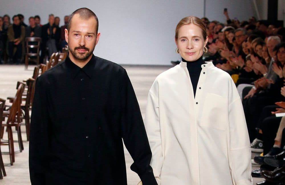 Lucie et Luke Meier signent leur dernière collection pour Jil Sander à la Fashion Week de Milan