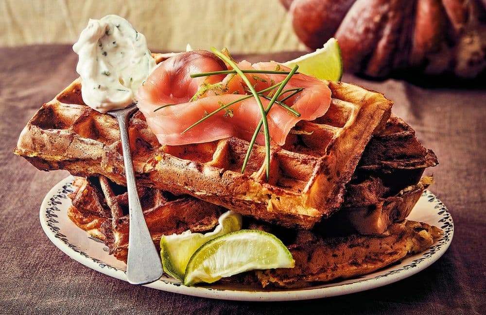 Voici la recette de gaufre salée idéale pour Mardi Gras