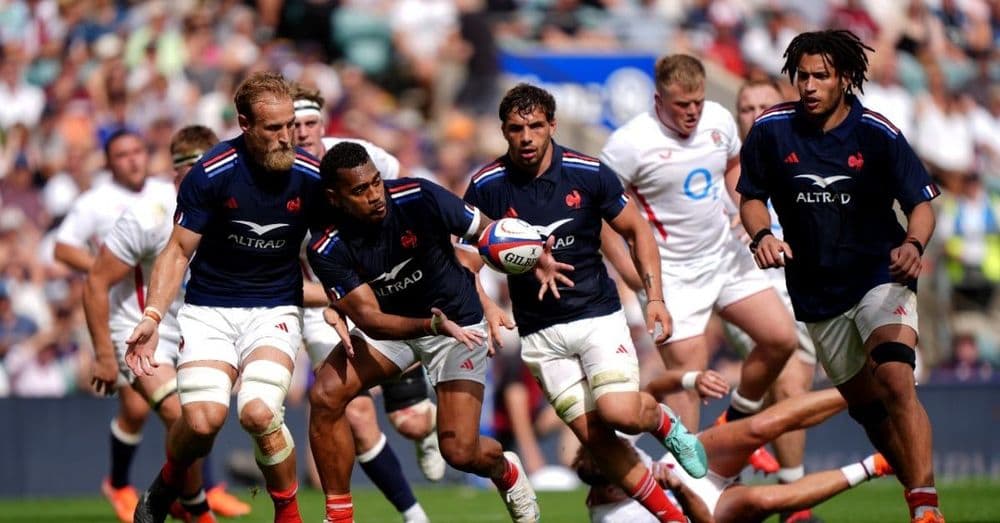 Le XV de France A renverse l'Angleterre au finish