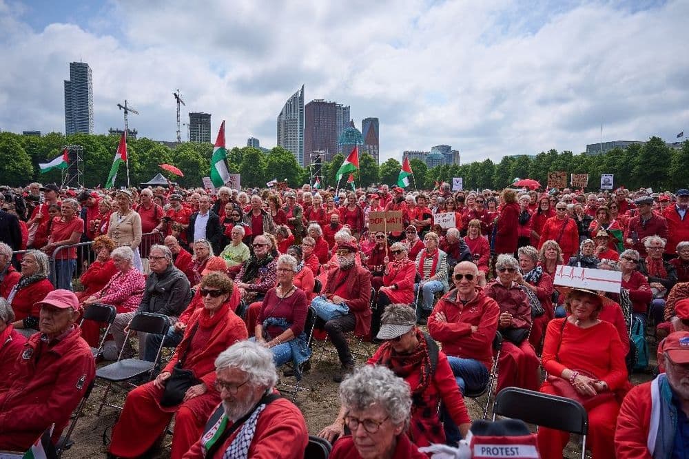 Pays-Bas: grande manifestation contre "le génocide" à Gaza