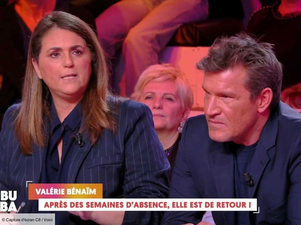 "Un peu sur un bateau" : Valérie Benaïm de retour dans TPMP, elle se confie sur ses problèmes de santé (ZAPTV)