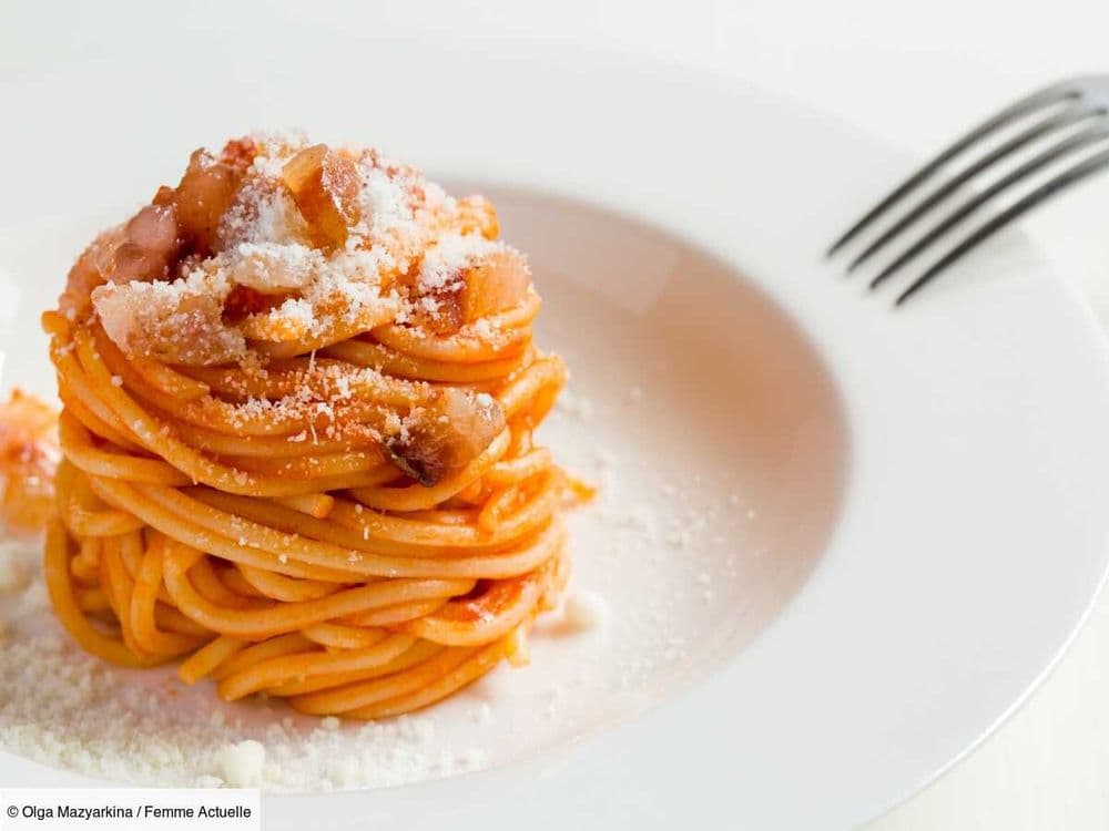 Spaghetti all’amatriciana : la recette de pâtes la plus gourmande d’Italie