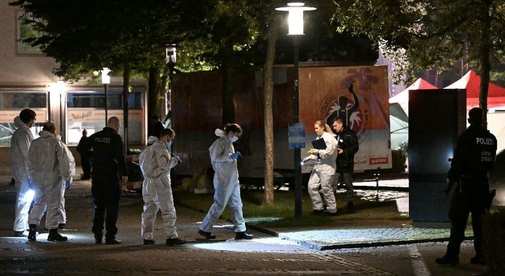 Traque policière après une attaque meurtrière au couteau en Allemagne