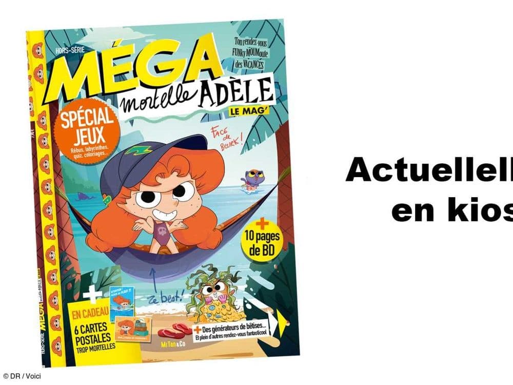 Mortelle Adèle Le Mag’ : découvrez le hors-série de l'été pour faire le plein de jeux et de BD inédites