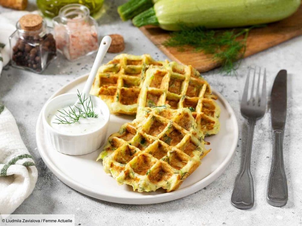 Gaufre salée aux pommes de terre et courgettes : la recette familiale vraiment simplissime