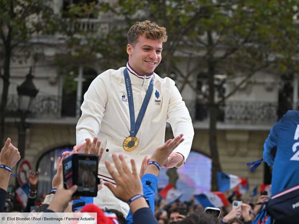 "2024 a été très intense" : Léon Marchand, "épuisé", renonce à une célèbre compétition après avoir marqué les esprits aux JO de Paris