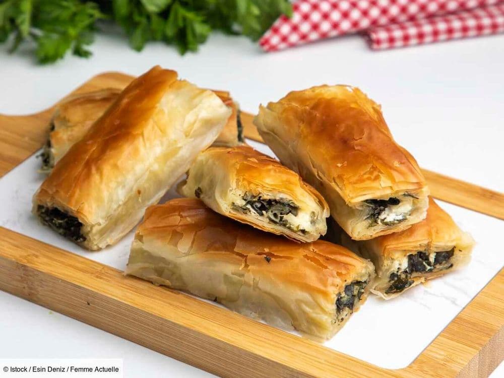 Idée dîner rapide : les feuilletés épinards et feta
