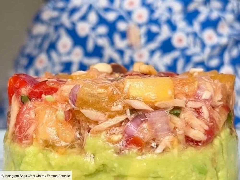 L'entrée qui va vous régaler tout l'été, le tartare de tomates, thon et avocats