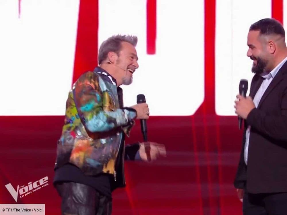 The Voice : Florent Pagny partage la scène avec un candidat lors des auditions à l’aveugle !