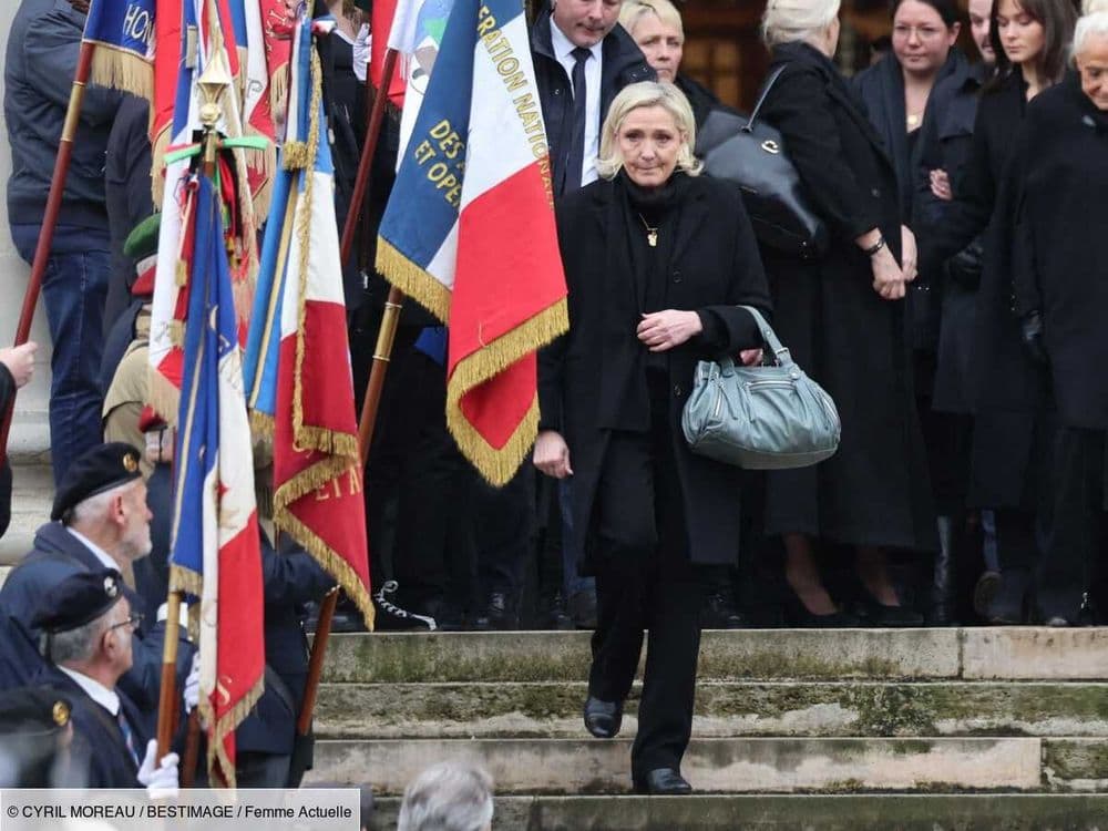 Obsèques de Jean-Marie Le Pen : Marine Le Pen, Jordan Bardella, Éric Zemmour... ses proches réunis présentes pour lui rendre hommage
