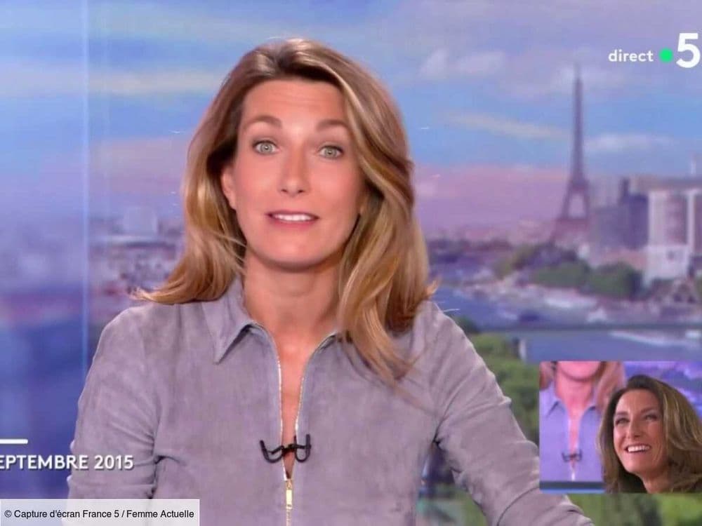 "Du sang et de la déchirure musculaire" : Anne-Claire Coudray revient sur son premier JT, "le plus court" de toute sa carrière