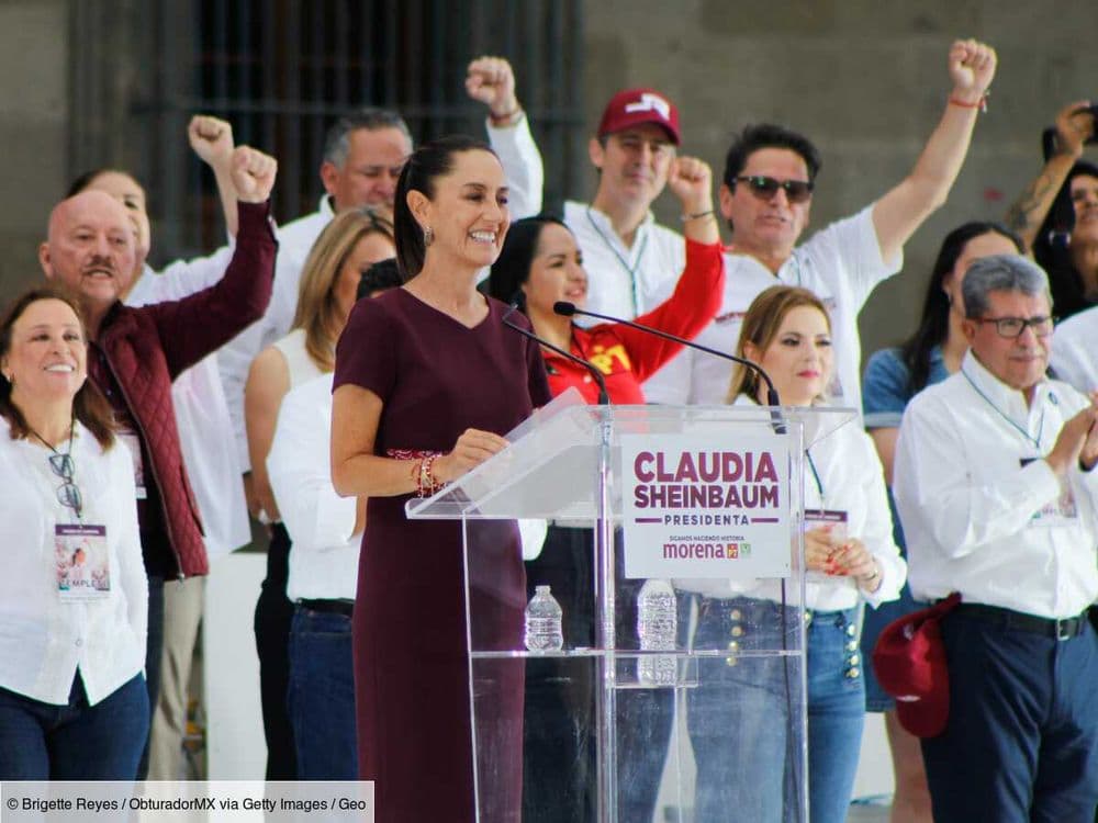 Claudia Sheinbaum élue présidente du Mexique : militantisme, catastrophes... Qui est la nouvelle cheffe d'État ?