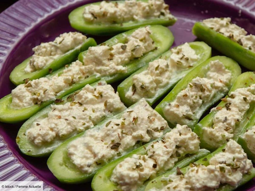 La recette pépite quand on a envie de fraîcheur : les concombres farcis au thon