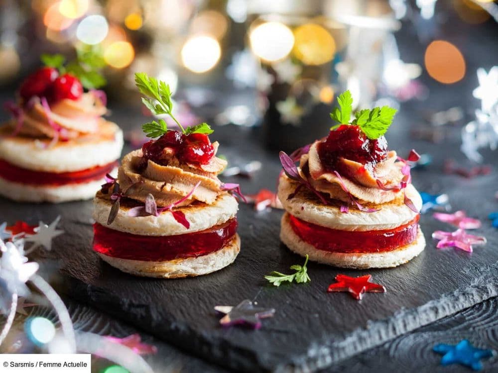 Envie d'un repas tout en légèreté pour le Nouvel An ? Voici nos 80 idées recettes pour un apéro dinatoire festif équilibré