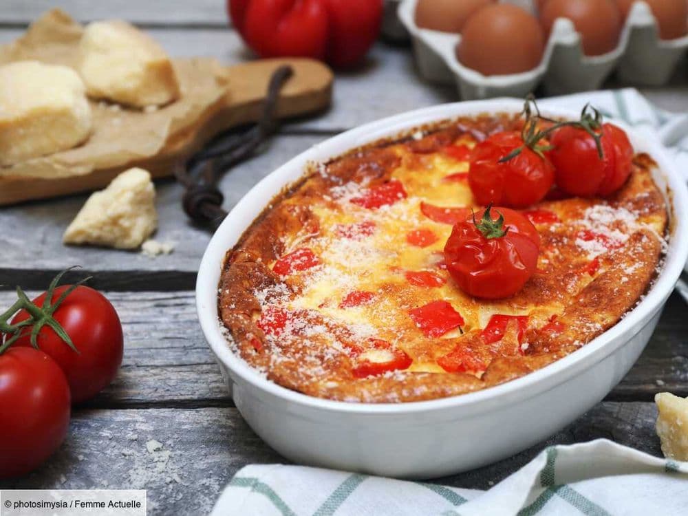 La recette vraiment simple à faire cet été : le clafoutis courgettes, tomates et chorizo