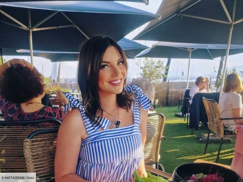 "Bébé est en grande forme" : Nadège Lacroix enceinte de 7 mois, elle dévoile son joli baby bump