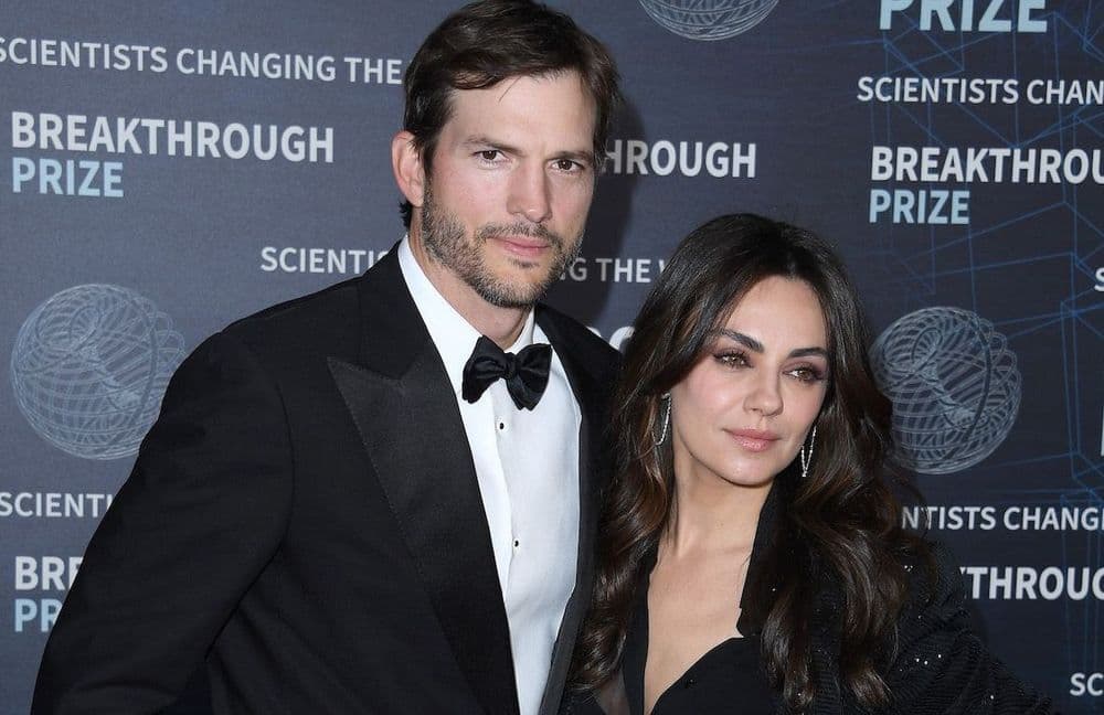 Mila Kunis et Ashton Kutcher prennent la pose pour une rare photo avec leurs enfants