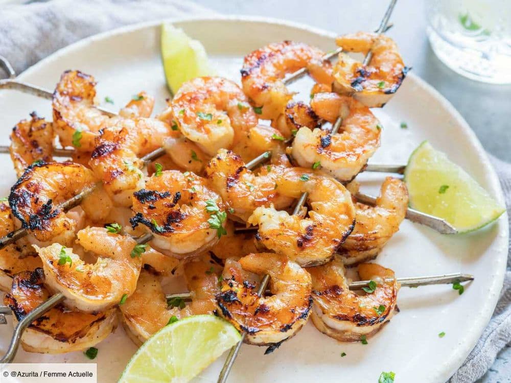 Crevettes et gambas au barbecue : nos recettes et marinades