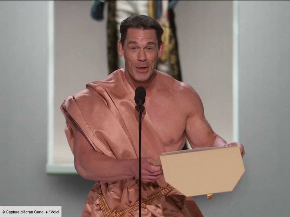 Oscars 2024 : John Cena crée la surprise en apparaissant nu sur scène, ces images inattendues (ZAPTV)
