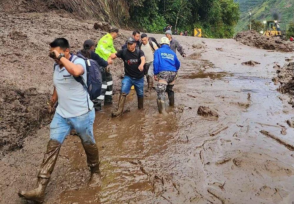 Equateur : le bilan du glissement de terrain monte à 7 morts et 22 blessés