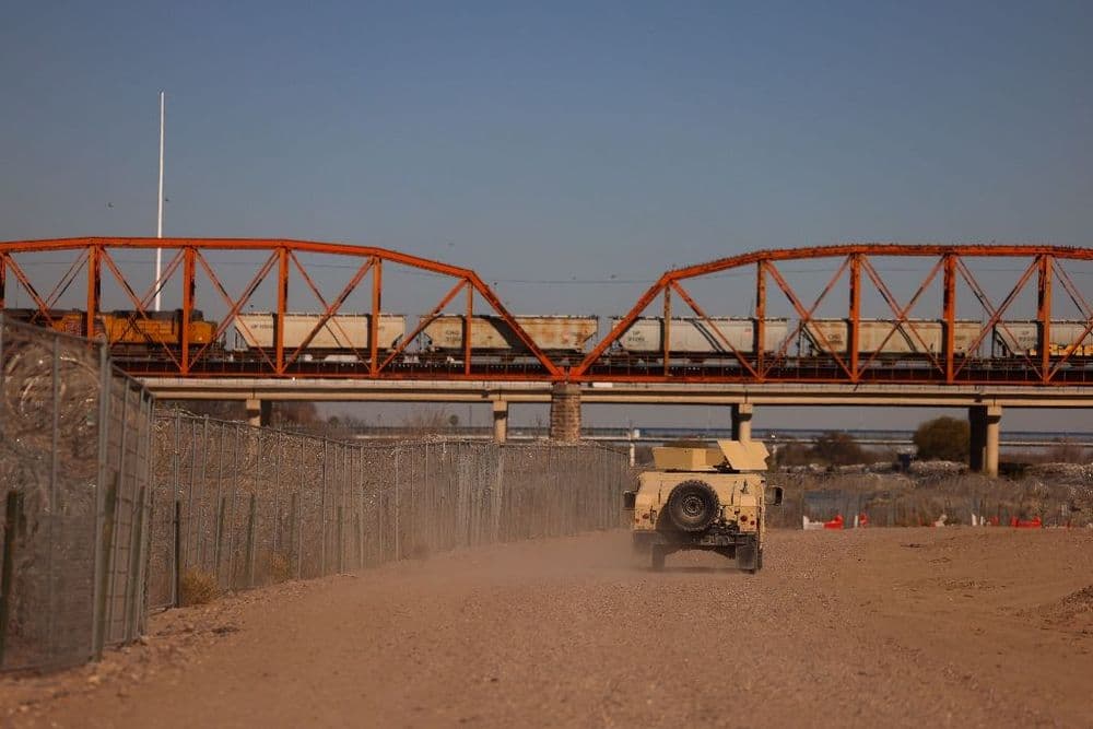 Dans une ville du Texas, la vie marquée par la militarisation de la frontière