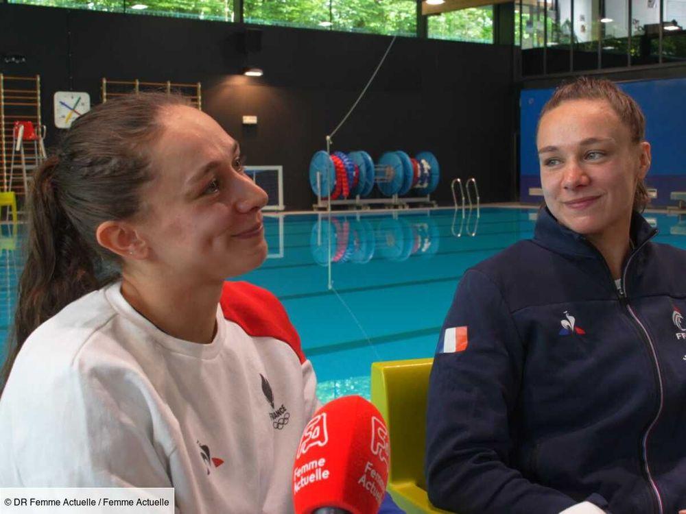 Charlotte et Laura Tremble, les jumelles championnes de natation artistique, se livrent à Femme Actuelle