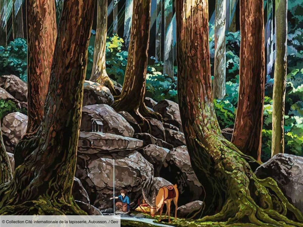 L'Œil de GEO: l’incroyable tapisserie inspirée de Miyazaki exposée à l’Exposition universelle d’Osaka