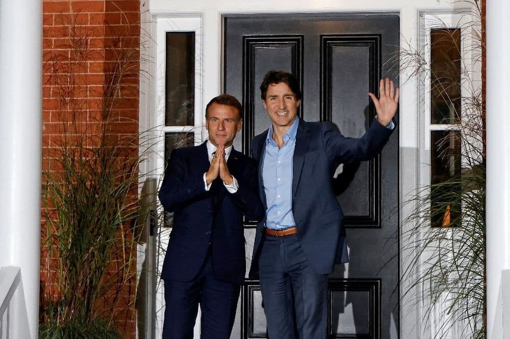 Macron retrouve Trudeau au Canada où l'ambiance est aussi électrique