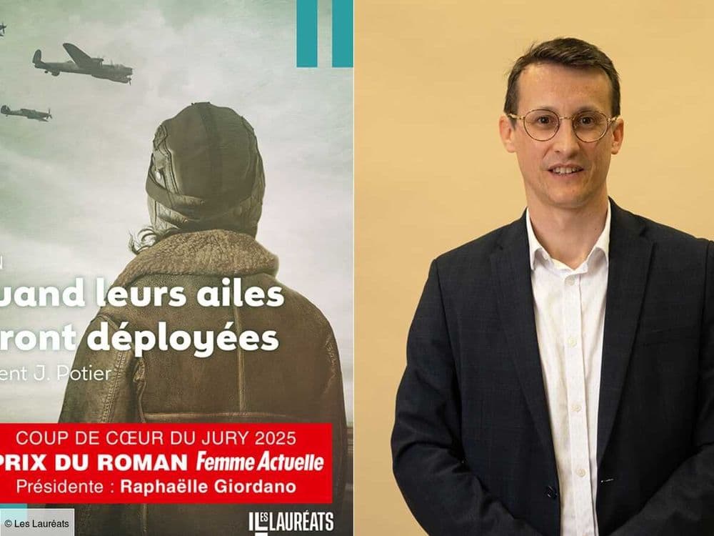 Prix du roman Femme Actuelle 2025 : Vincent J. Potier, coup de cœur du jury avec Quand leurs ailes seront déployées