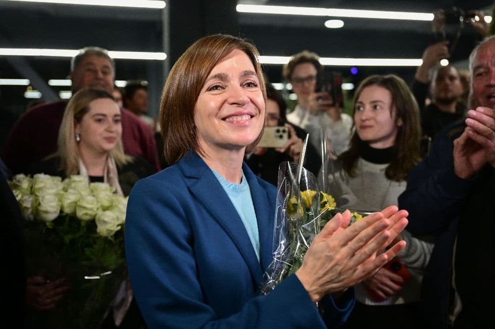 En Moldavie, victoire de la présidente pro-européenne Maia Sandu